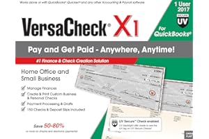 VersaCheck X1 for QuickBooks UV Secure 2017