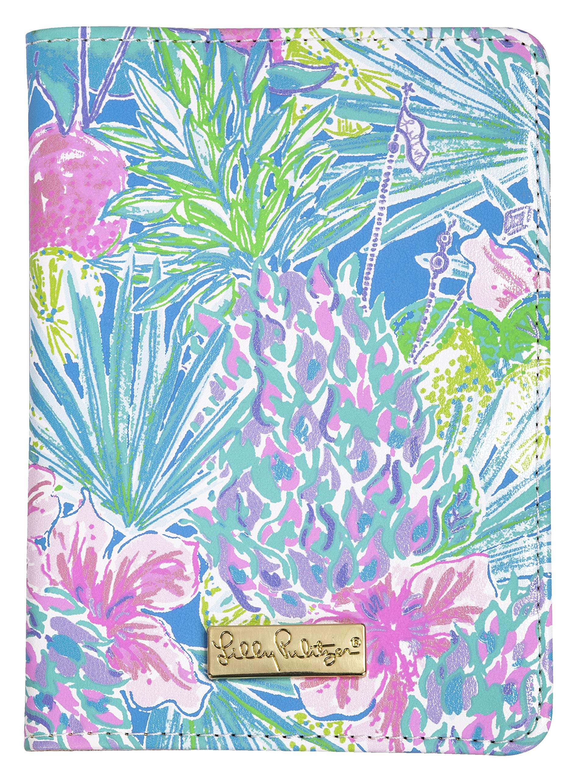 Lilly Pulitzer Vegan Leather Passport Holder, Cute