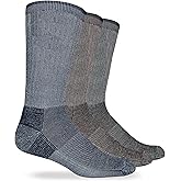 Carolina Ultimate Mens Everyday Merino Wool Blend Socks 3 Pair