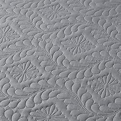 EXQ Home Quilt Set Full/Queen Size Grey 3