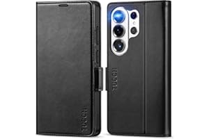 TUCCH Case Wallet for Galaxy S26 Ultra 6.9" 5G, Kickstand [RFID Blocking] Card Holder Folio Magnetic PU Leather [TPU Shockpro