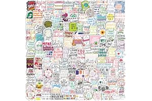 200Pcs Inspirational Words Stickers Pack,Motivational Quote Stickers for Teens and Adults,Vinyl Decals for Water Bottles Hydr