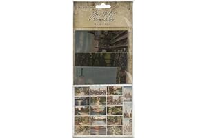 TIM HOLTZ IDEA-OLOGY Tim Holtz Advantus Vellum Scenes Craft and Hobby, 0 18 Count