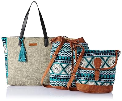 Kanvas Katha Womens Handbag (Multi-Colour)