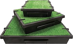 PetSafe Pet Loo Portable Indoor/Outdoor Dog Potty, Alternative to Puppy Pads, 3 Size Options for Small, Medium and Large Breeds