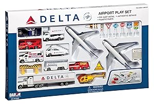 Delta 25pc. Airport Play Set