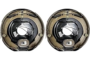 eCustomhitch 2-Pack 12 in. x 2 in. Right Hand Electric Trailer Brake Backing Plates
