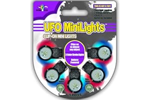 WindNSun UFO Mini Lights - Light Accessory for Kites, Black, One Size (79101)