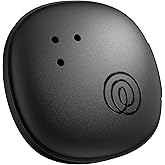 Life360 Tile Sticker - Small Bluetooth Tracker, Remote Finder and Item Locator for Bikes, Glasses and More. Both iOS and Android Compatible. Phone Finder. 1-Pack (Black)