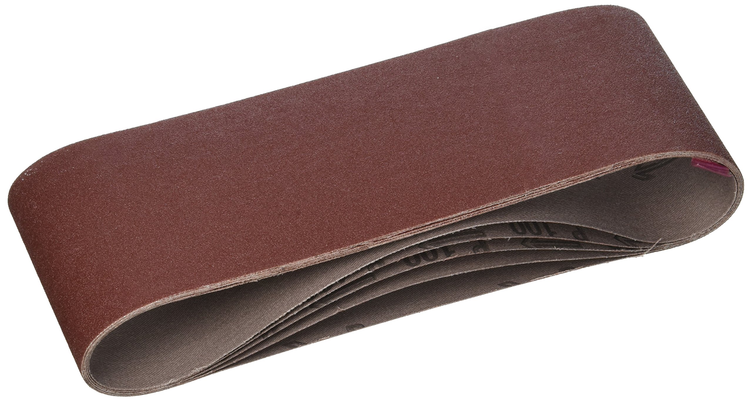Bandas de lija 100 x 610 mm 100 g - 5uds
