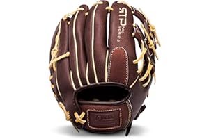 Franklin Sports RTP Pro Baseball Glove - Adult + Youth Fielding Mitt - Righty - Camel