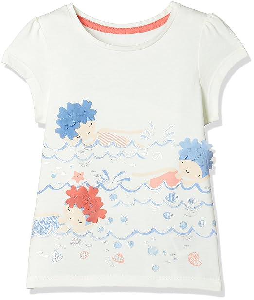 Baby Girls Floral Regular Fit T-Shirt