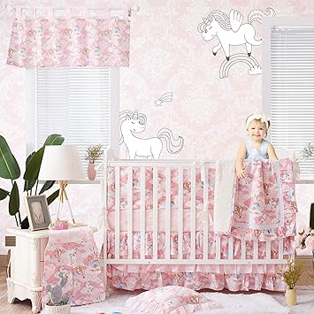 baby girl unicorn nursery