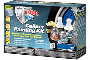 POR-15 Caliper Painting Kit, Clean, Prep and Paint Brake Calipers, Blue