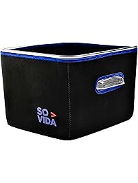 SO-VIDA Sous Vide Container Sleeve For The Rubbermaid 12 Quart (18 & 22 Qt Available) - Protects Your Work Surfaces and Saves You Electricity From Increased Insulation