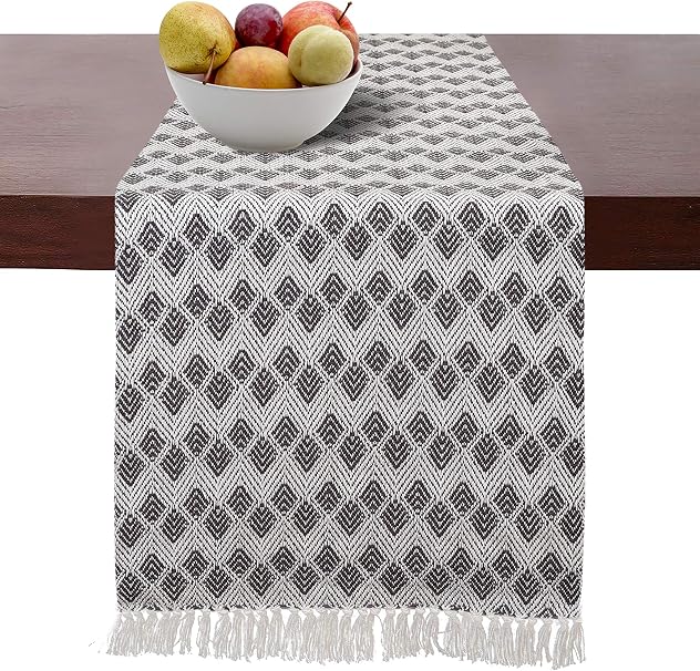 Clinique Du Coton Chemin De Table Coton Diamant Festonne Vintage