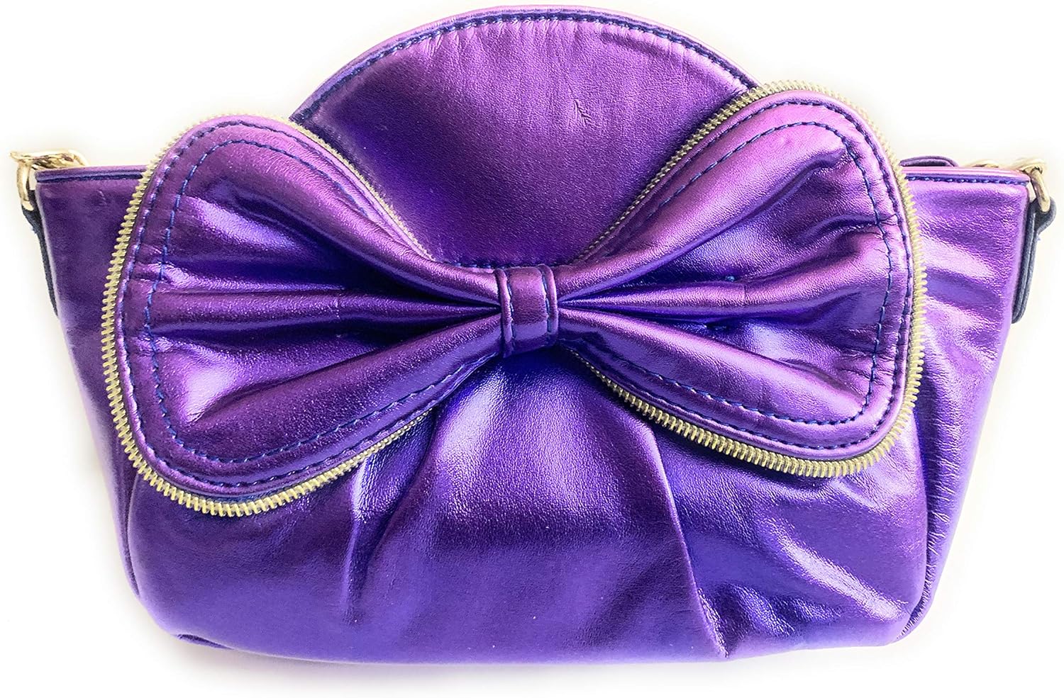 betsey johnson purple purse
