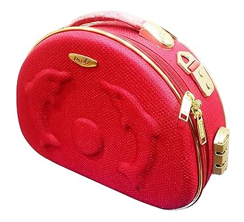 Pride Star Polyester Red Cosmetic Case