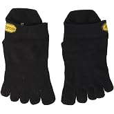 Vibram FiveFingers Athletic No-Show Toe Socks - SS19 - Small - Black