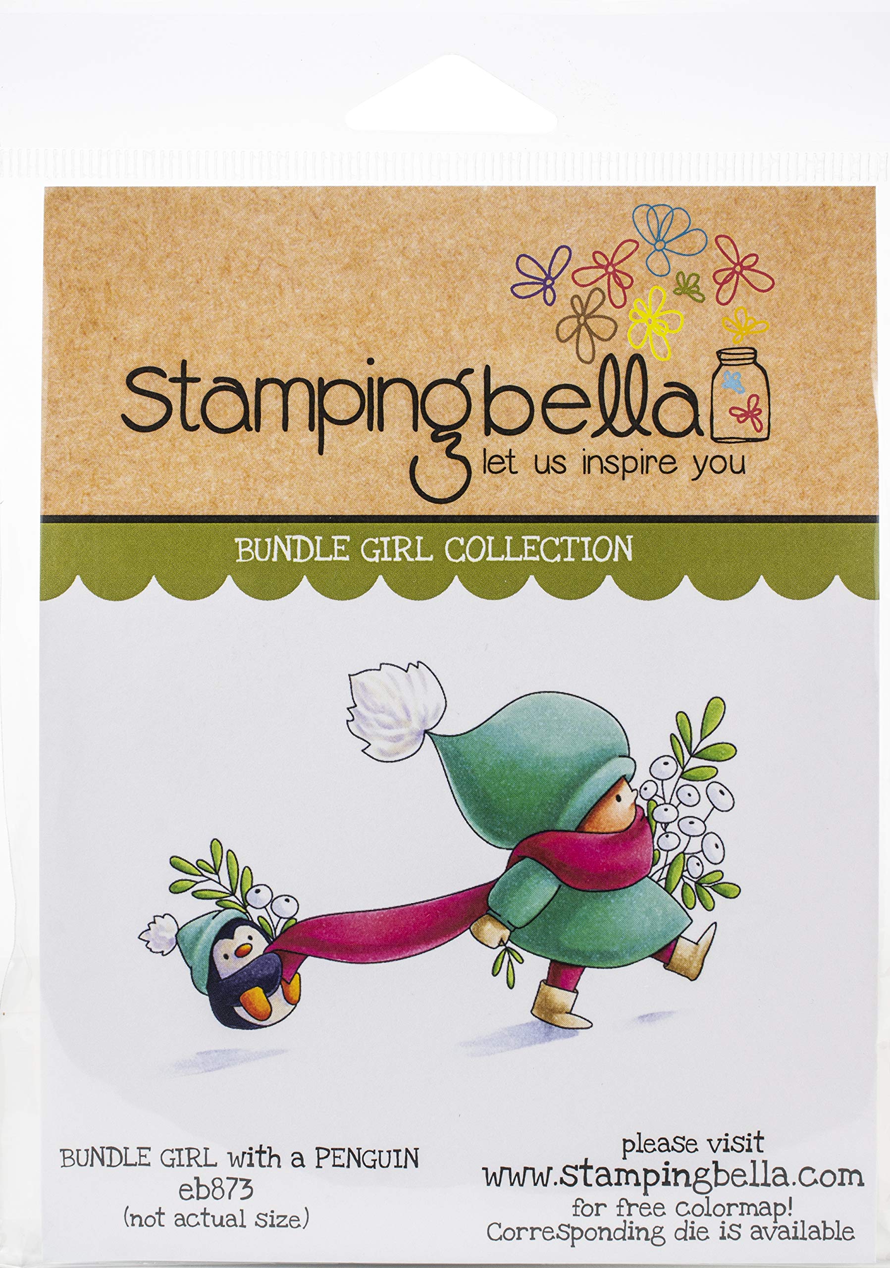 STAMPING BELLA Stamp PENGU, Bundle Girl W/Penguin, One Size