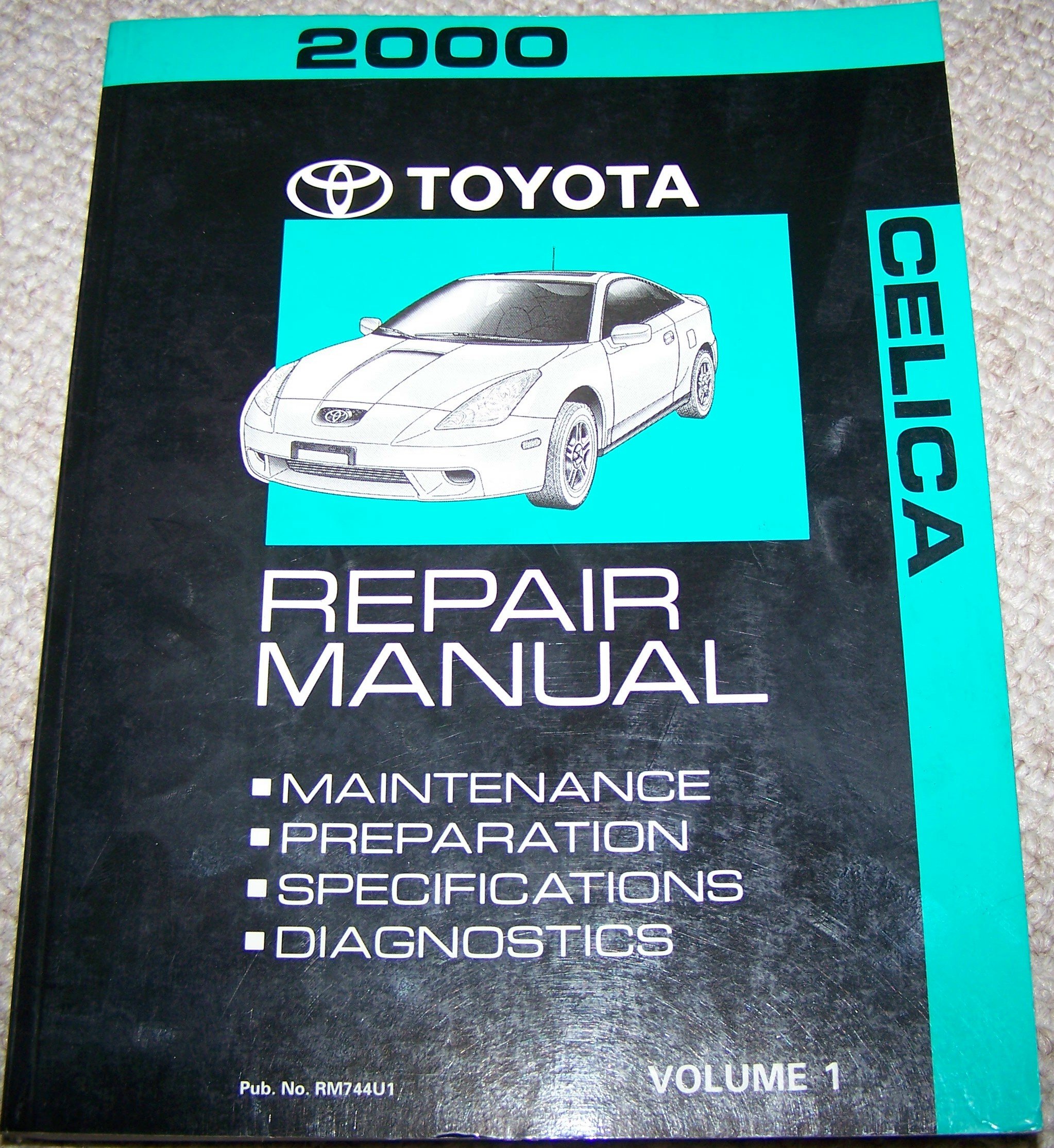 2000 Toyota Celica Repair Manual Volume 1 Toyota Motor Corp Amazon Com Books