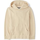 The Children's Place boys Long Sleeve Thermal Knit Hooded Pullover