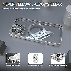 IAIYOXI Magnetic Clear Case for iPhone 8 with Full