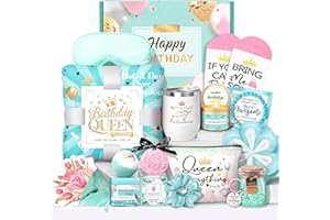 HSOEIXL Birthday Gifts for Women, Best Friend Birthday Gifts for Women, Get Well Soon Gift Basket, Ocean Relaxing Spa Gifts Basket Care Package, Birthday Gifts for Woman, Coworkers, Sister, Mom & Wife