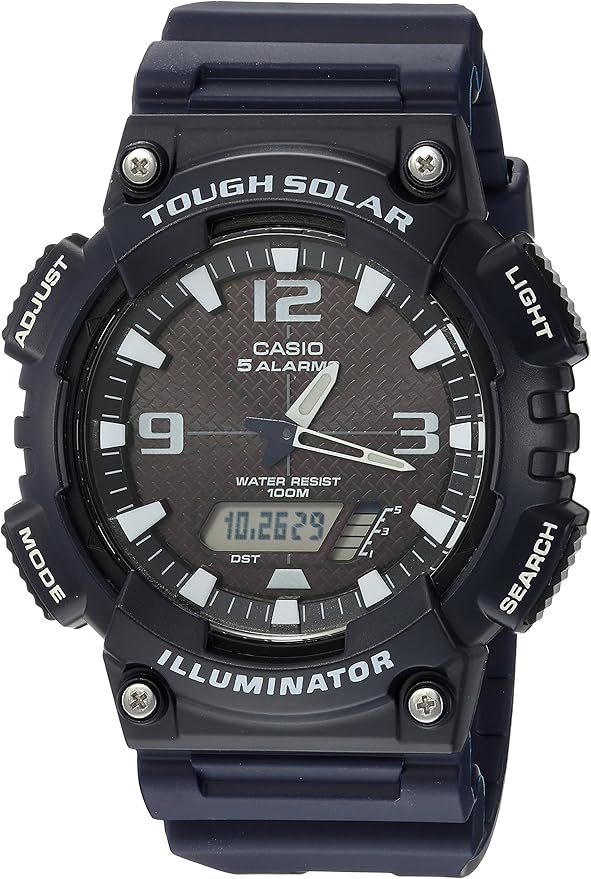 how to set time on casio tough solar illuminator watch