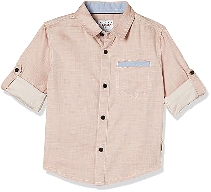 Baby Boys Plain Regular Fit Shirt