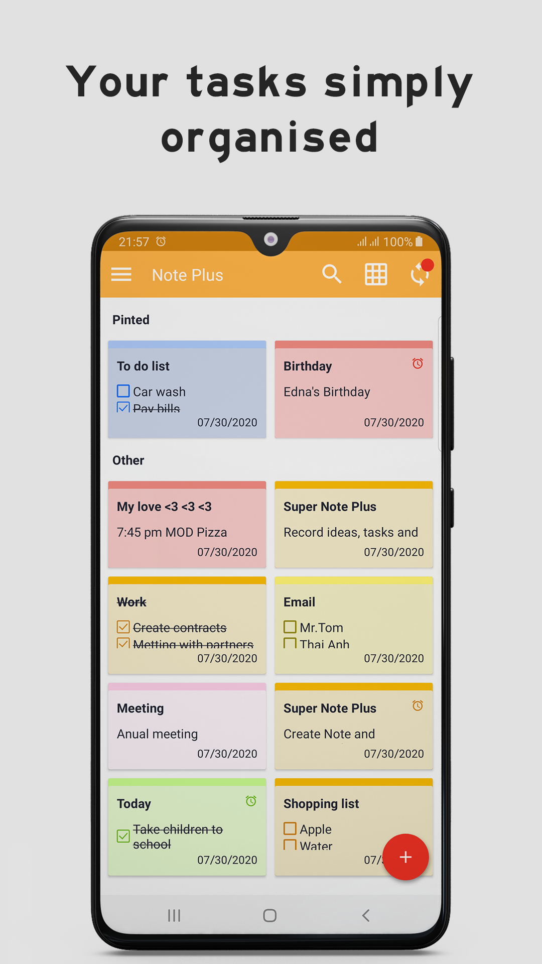 Super Notes Plus - Notepad, Notes and Checklist:Amazon.com:Appstore for ...