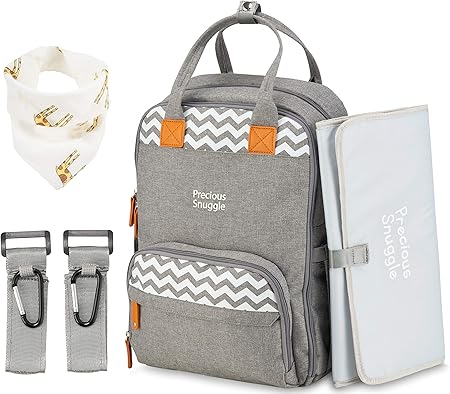 baby changing bag with compartments