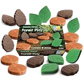 Yellow Door Scenery Stones &ndash; Forest Play, Set of 18