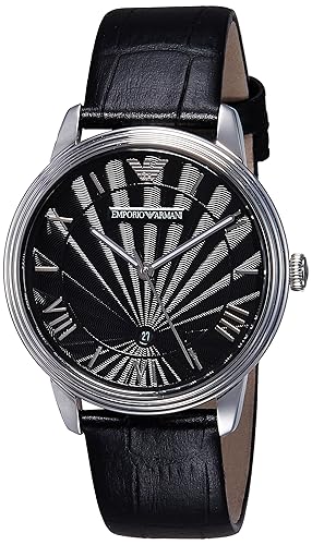 Chronograph Black Dial Mens Watch (115803)