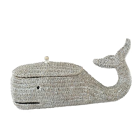 Creative Co Op Bankuan Rope Whale Box Amazoncouk Kitchen Home