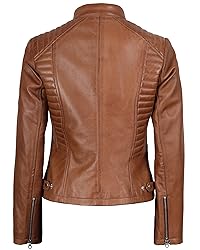 Decrum Women's Leather Jacket - Leather Jacket for