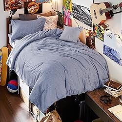 Bedsure Twin/Twin XL Comforter Set Kids - Blue Twin