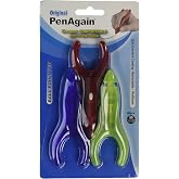 PenAgain 3 Pack Pens RED BLUE GREEN or NEON GREEN (00063)