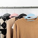KEPLIN 20-Pack Non-Slip Hangers Slimline 360° Swivel Teal view 6