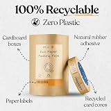 Koju Kraft Paper Packing Tape 24mm x 50m 6 Pack Eco Friendly Recyclable view 3