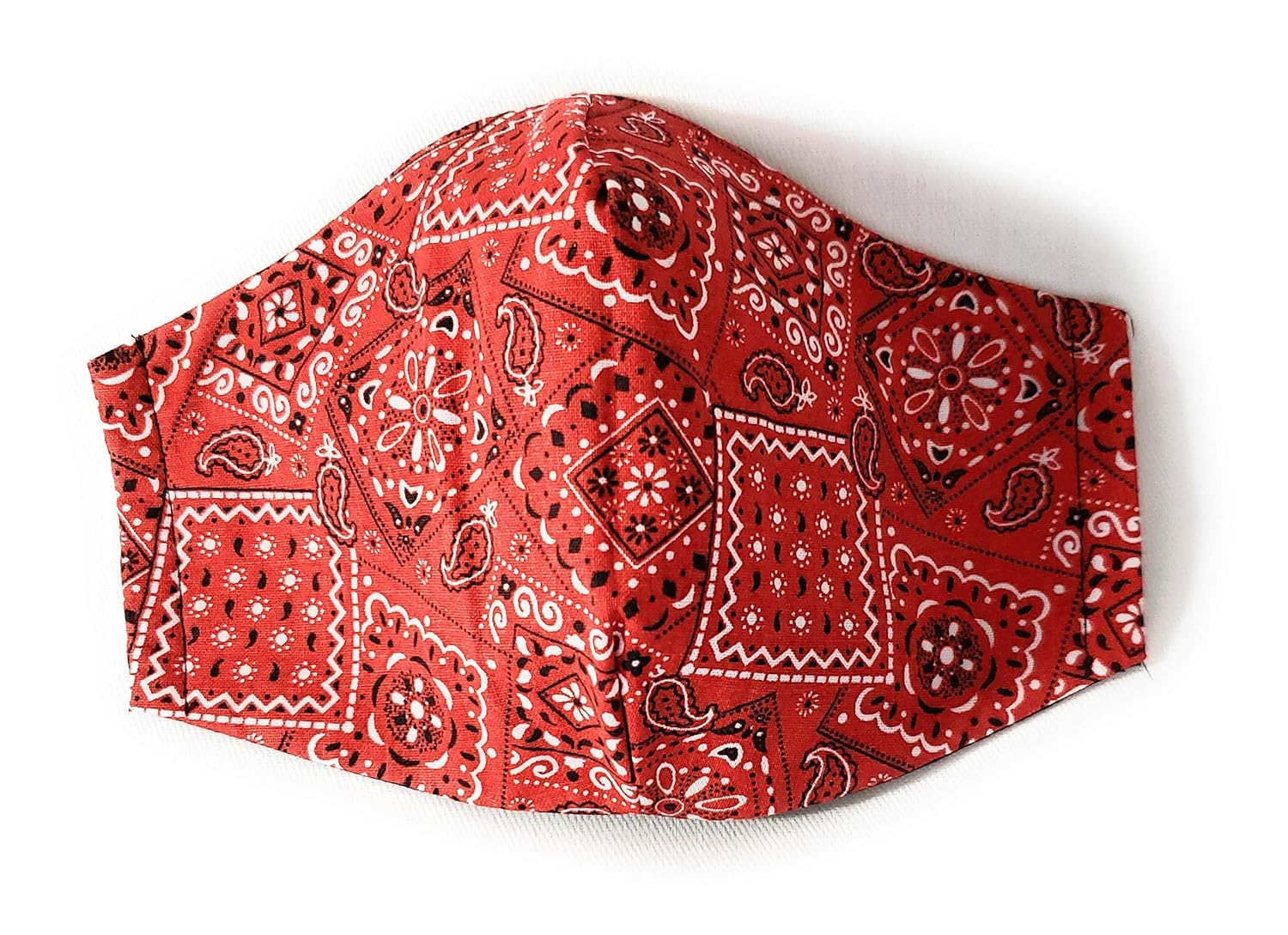 Bandana Face Mask / 3 Layer with Filter/Over the Head Face