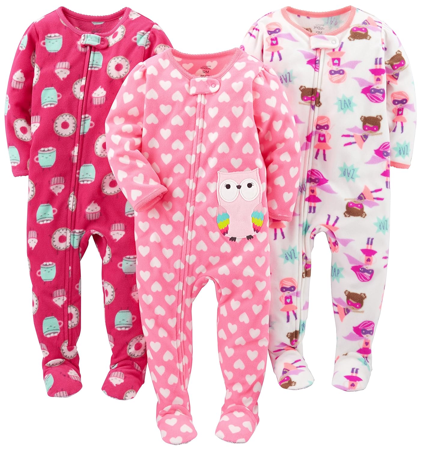 carter's 18 month footed pajamas