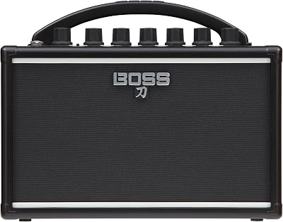 BOSS Katana-Mini Portable Guitar Amplifier 6 AA Batteries or AC Adapt