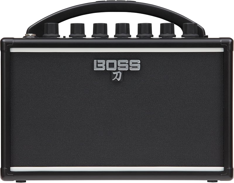 BOSS Katana-Mini Portable Guitar Amplifier 6 AA Batteries or AC Adapt