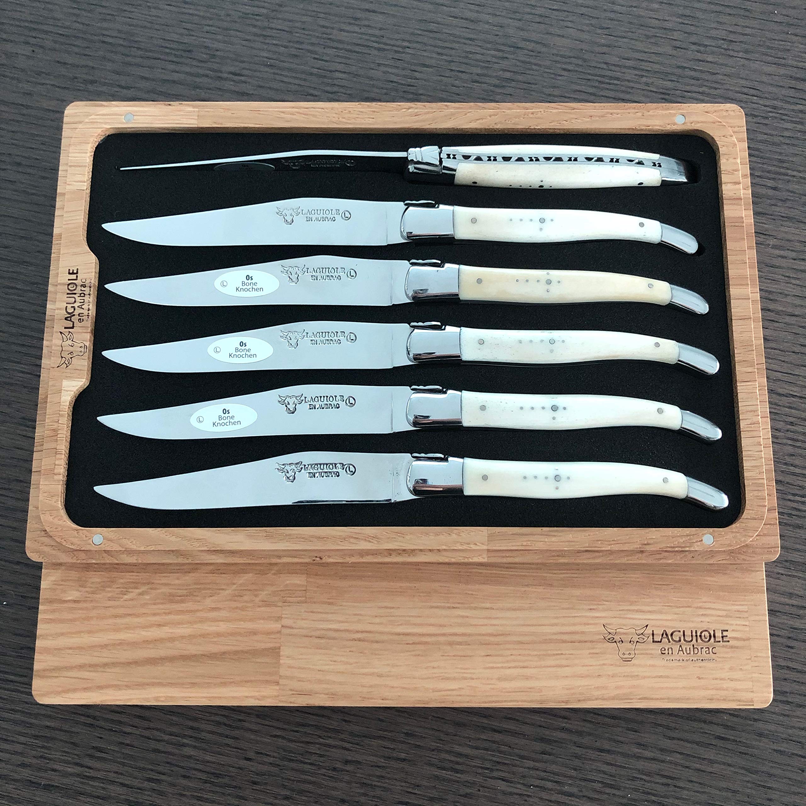 Buy Laguiole en Aubrac Luxury Fully Full Tang Stainless Steel