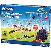 Thames & Kosmos Roller Coaster Engineering STEM Kit | Design, Build, Experiment w/ Working Roller Coaster Models | Explore Ph