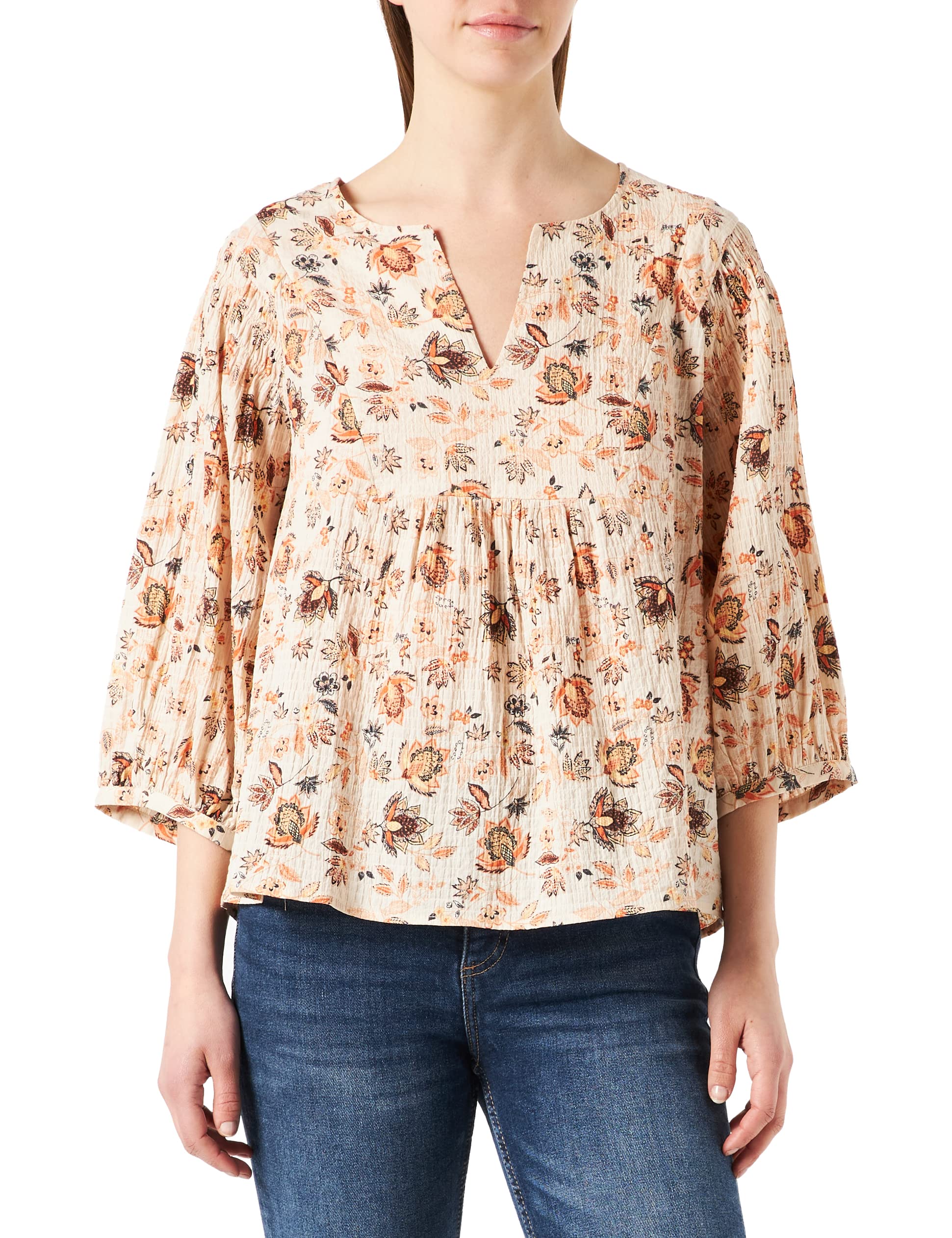 Part Two Women's PiPW BL Blouse Relaxed fit, Arabesque Ornament Print, 40