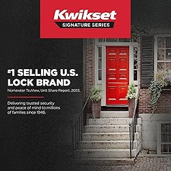 Kwikset Perth Interior Privacy Door Handle with