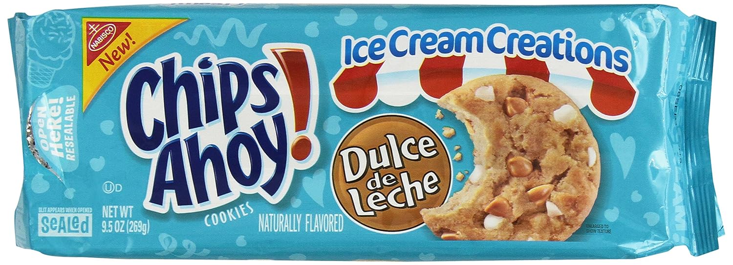 chips ahoy ice cream creations dulce de leche