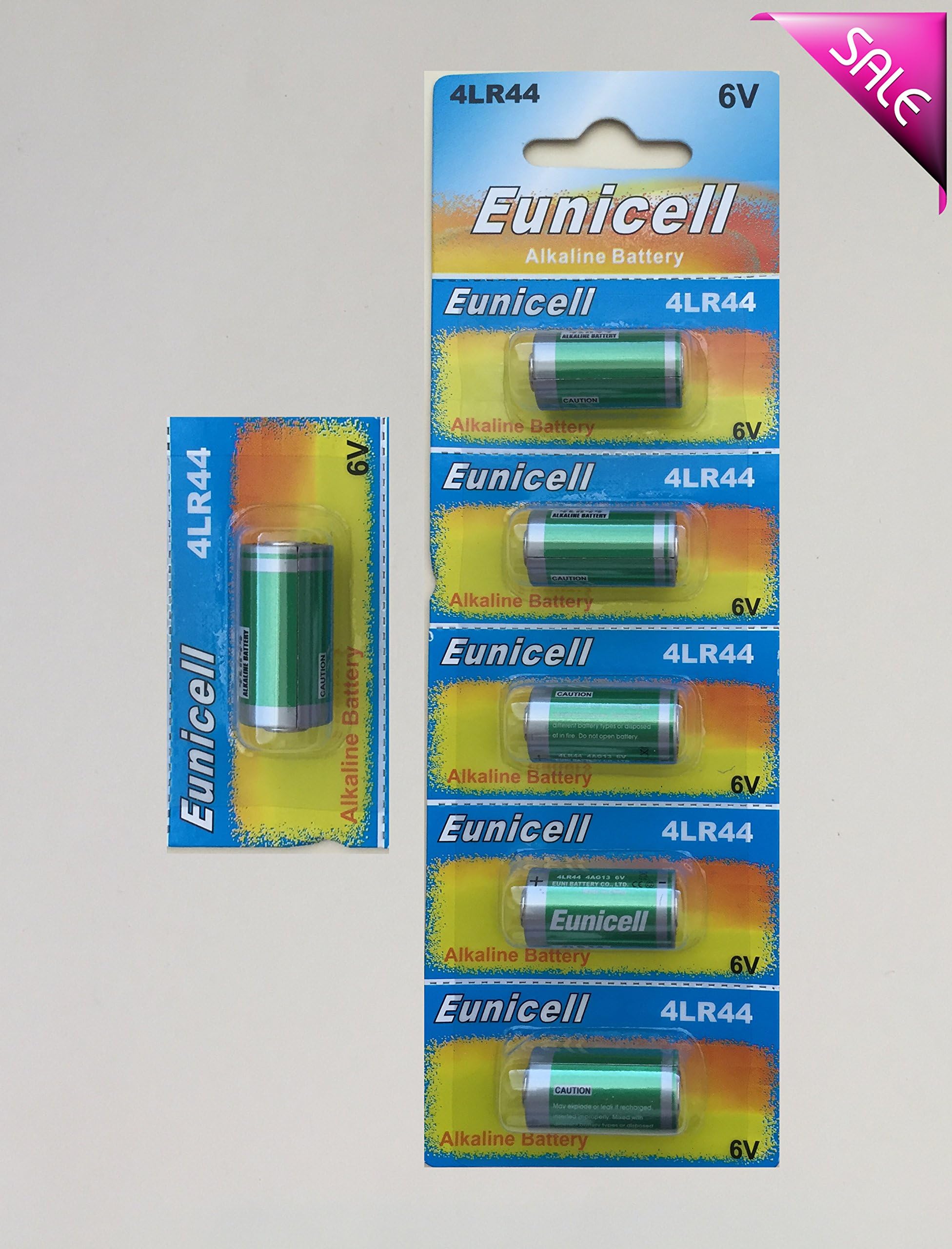 10 Piece 4LR44 L1325 PX28A 476A A544 28A Card 6V RSS Alkaline Battery
